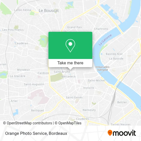 Orange Photo Service map