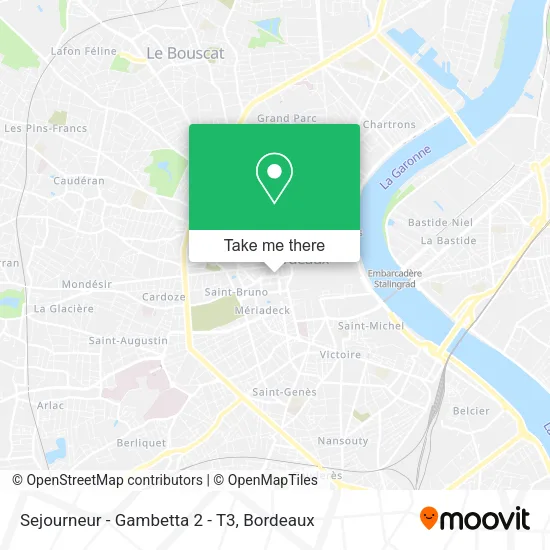 Sejourneur - Gambetta 2 - T3 map