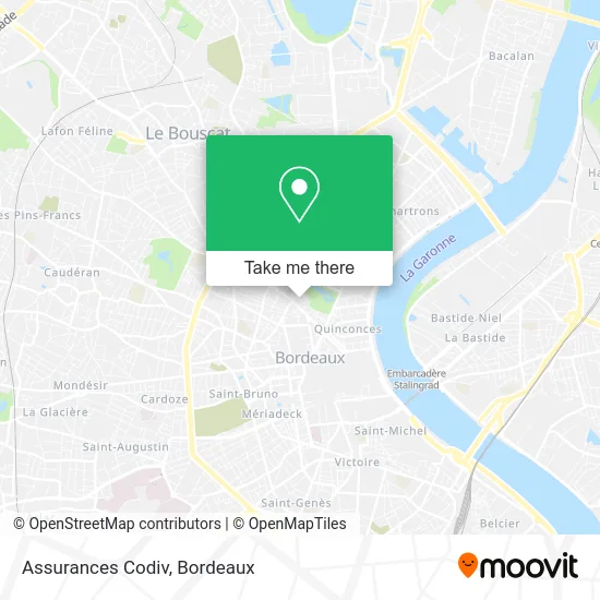 Assurances Codiv map