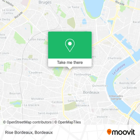 Rise Bordeaux map
