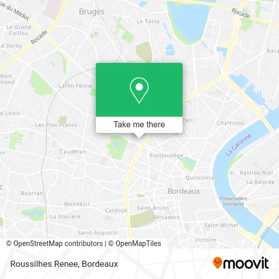 Roussilhes Renee map