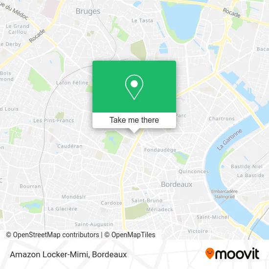 Amazon Locker-Mimi map