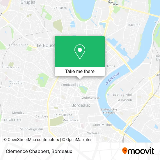 Clémence Chabbert map