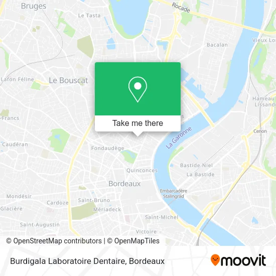 Burdigala Laboratoire Dentaire map