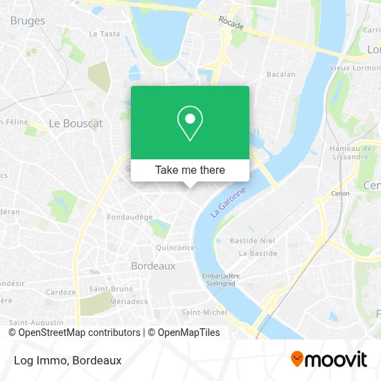 Log Immo map