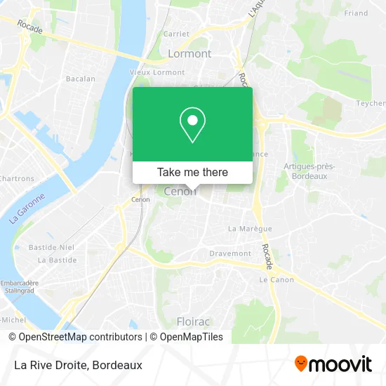 La Rive Droite map