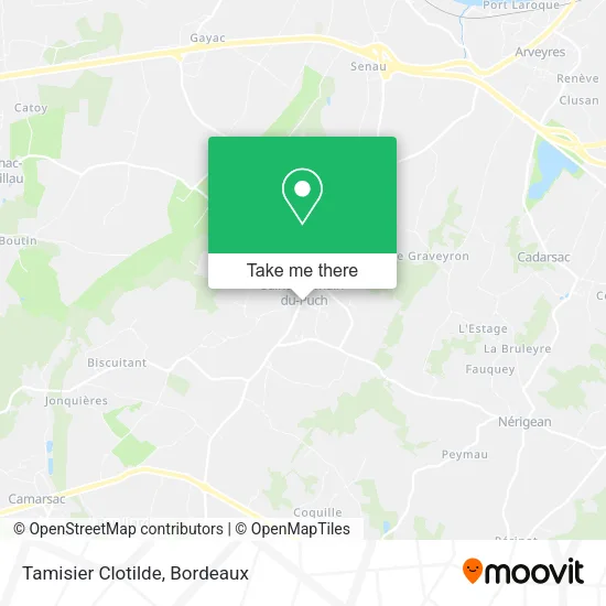 Tamisier Clotilde map