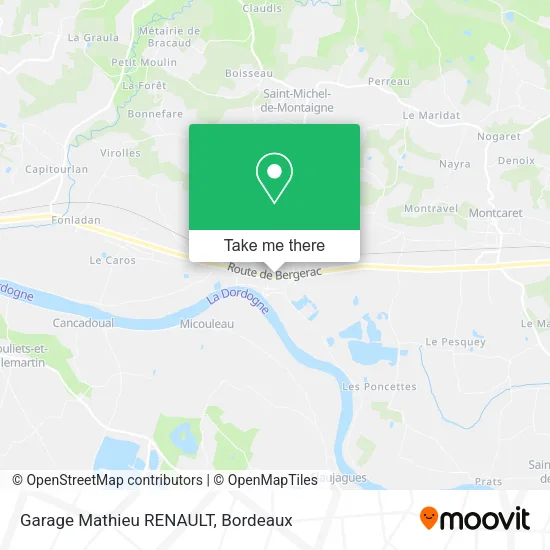 Garage Mathieu RENAULT map