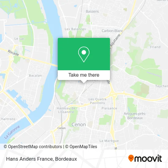 Hans Anders France map