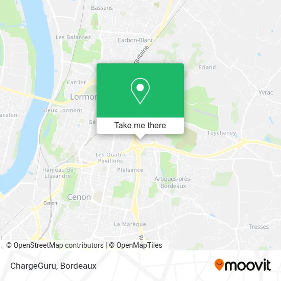ChargeGuru map