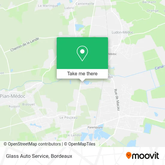Glass Auto Service map