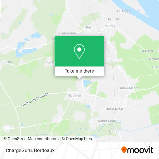 ChargeGuru map