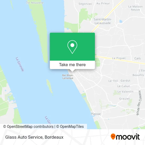 Glass Auto Service map