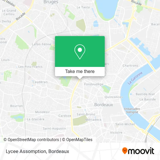 Lycee Assomption map