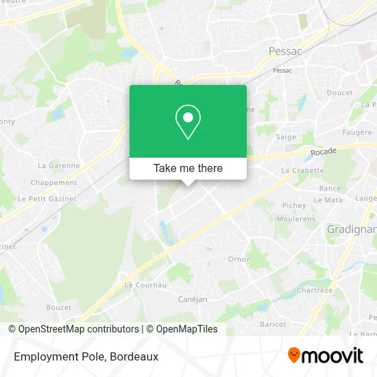 Pole Emploi map