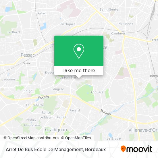 Arret De Bus Ecole De Management map