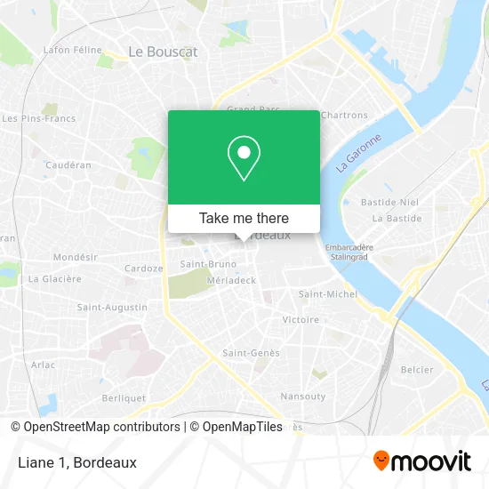 Liane 1 map