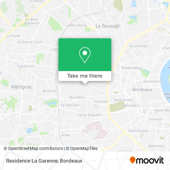 Residence La Garenne map