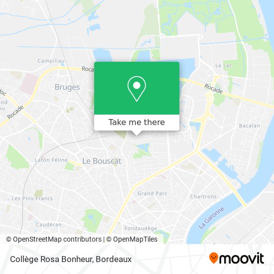 Collège Rosa Bonheur map