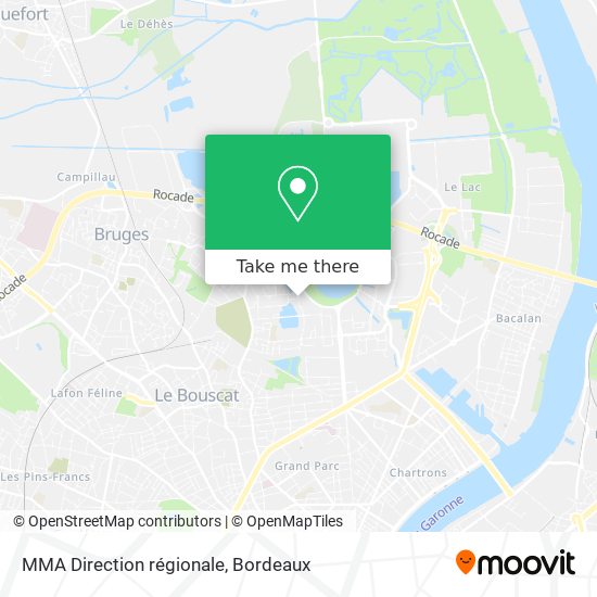 MMA Direction régionale map