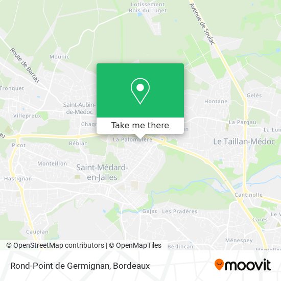 Rond-Point de Germignan map