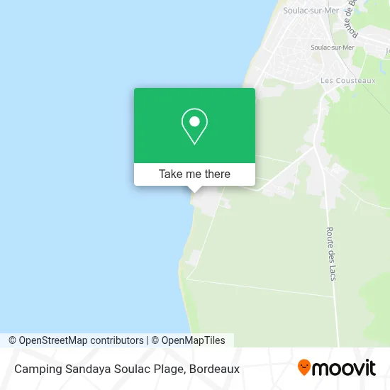 How to Get to Camping Sandaya Soulac Plage in Soulac-Sur-Mer by Bus?