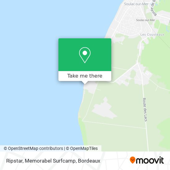 Ripstar, Memorabel Surfcamp map