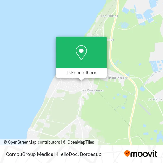 CompuGroup Medical -HelloDoc map