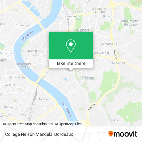 Collège Nelson Mandela map