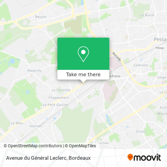 Avenue du Général Leclerc map