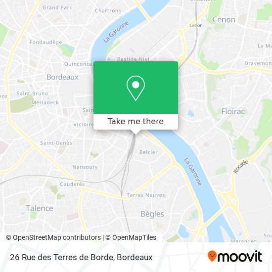 26 Rue des Terres de Borde map