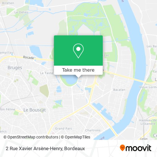 2 Rue Xavier Arsène-Henry map