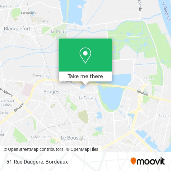 51 Rue Daugere map