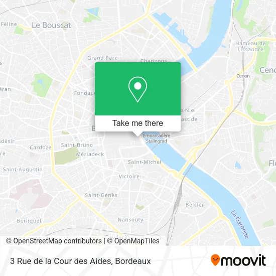 3 Rue de la Cour des Aides map