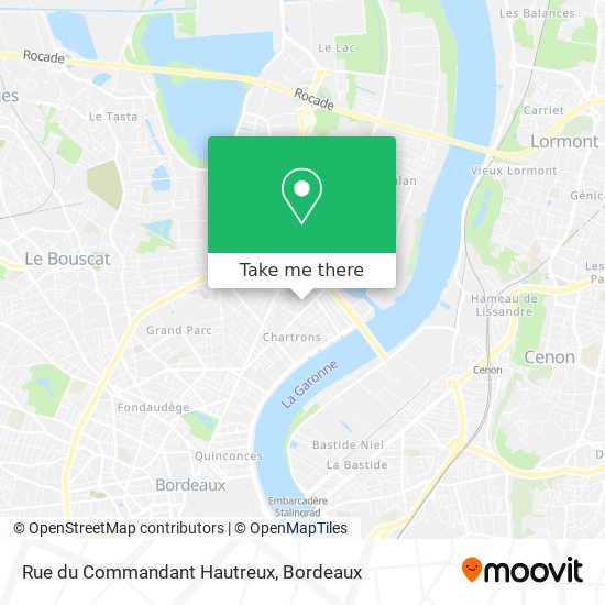 Rue du Commandant Hautreux map
