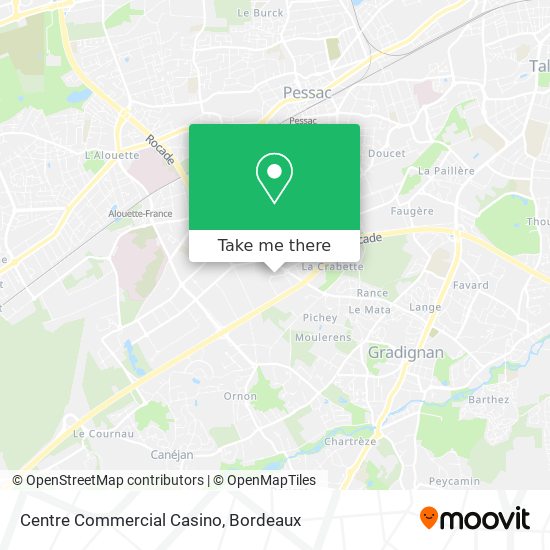 Centre Commercial Casino map