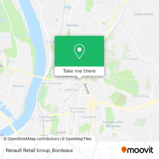 Renault Retail Group map