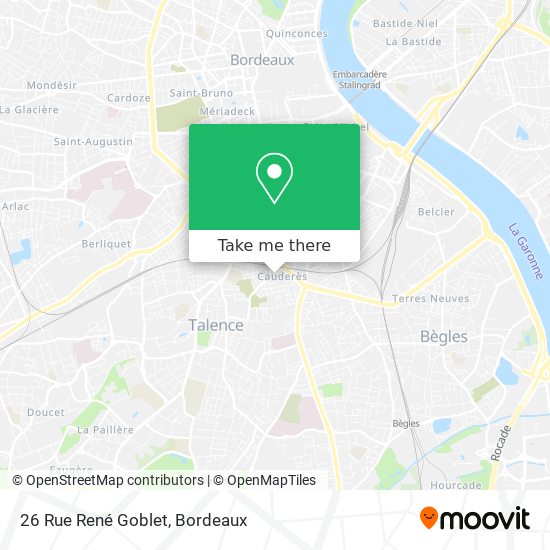 26 Rue René Goblet map