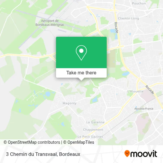 3 Chemin du Transvaal map