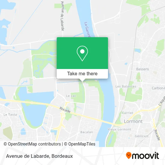 Avenue de Labarde map