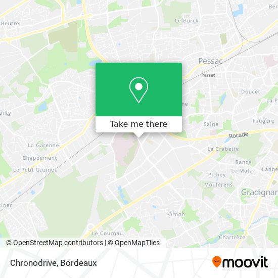 Chronodrive map