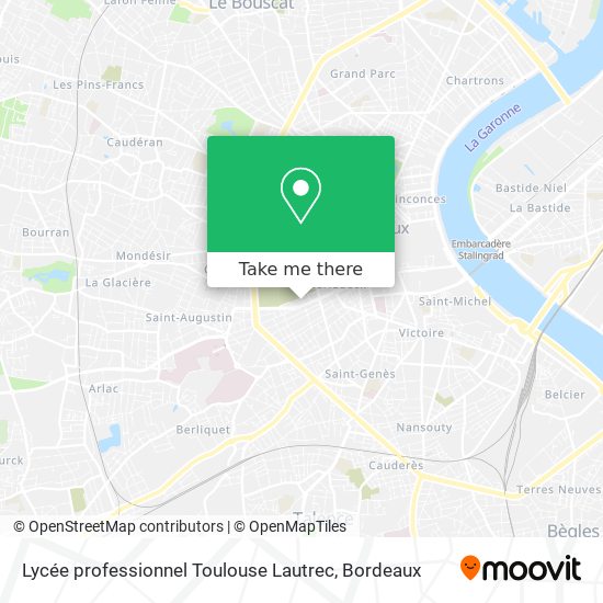 Lycée professionnel Toulouse Lautrec map