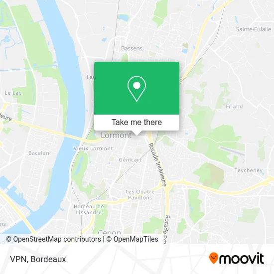 VPN map