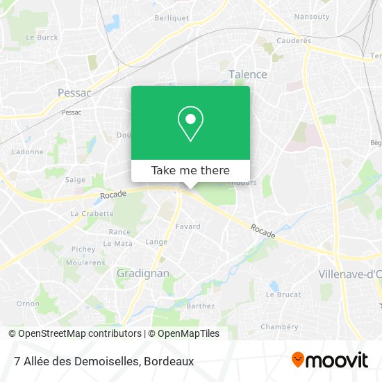 7 Allée des Demoiselles map