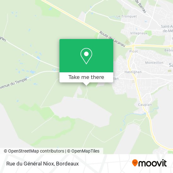 Rue du Général Niox map