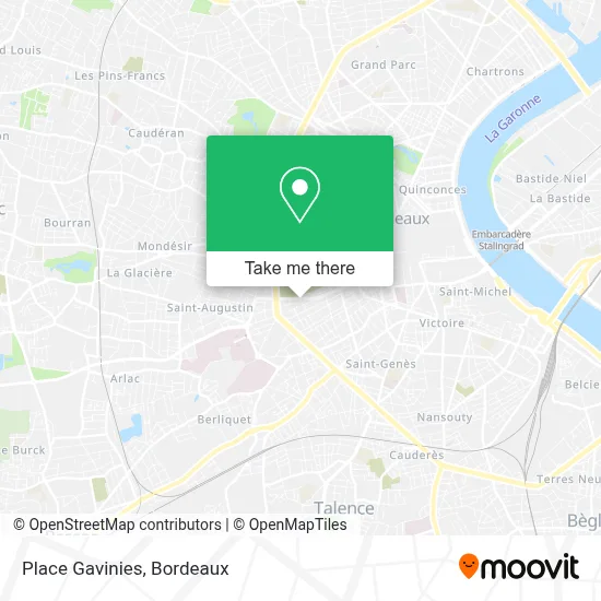 Place Gavinies map