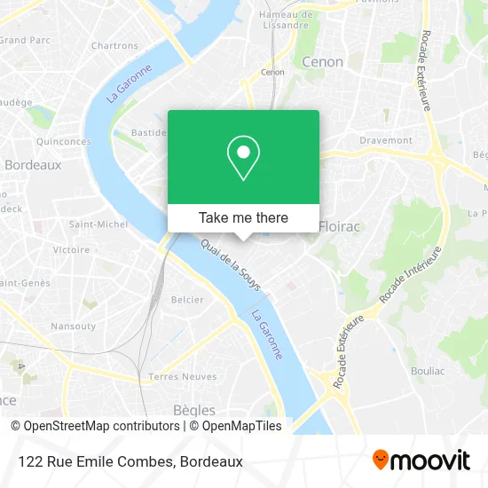 122 Rue Emile Combes map