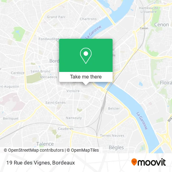 19 Rue des Vignes map
