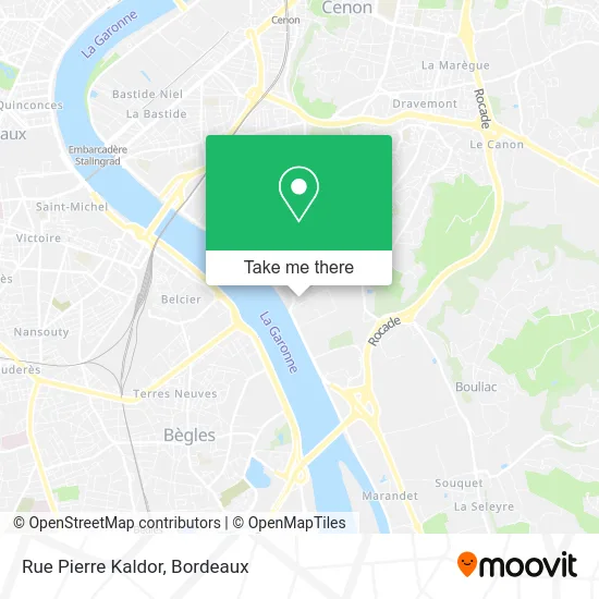 Rue Pierre Kaldor map