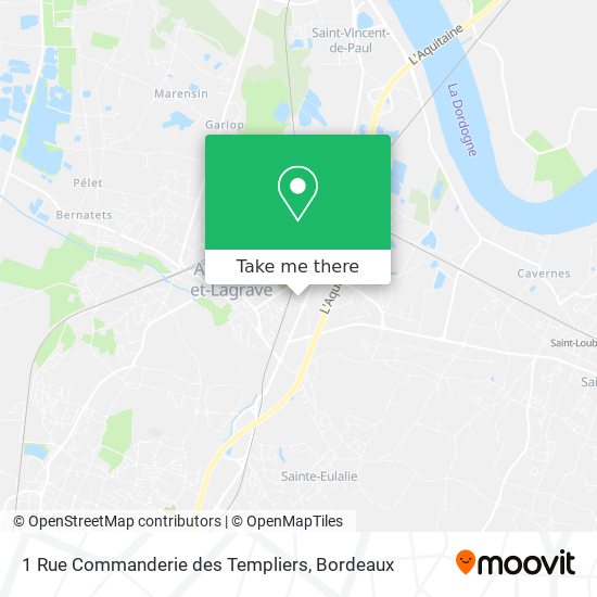 1 Rue Commanderie des Templiers map